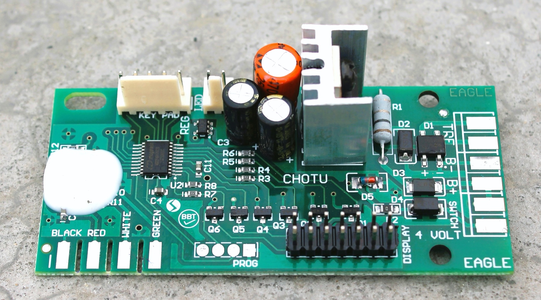 EGL CHOTU — Eagle Weigh weighing-scale PCB
