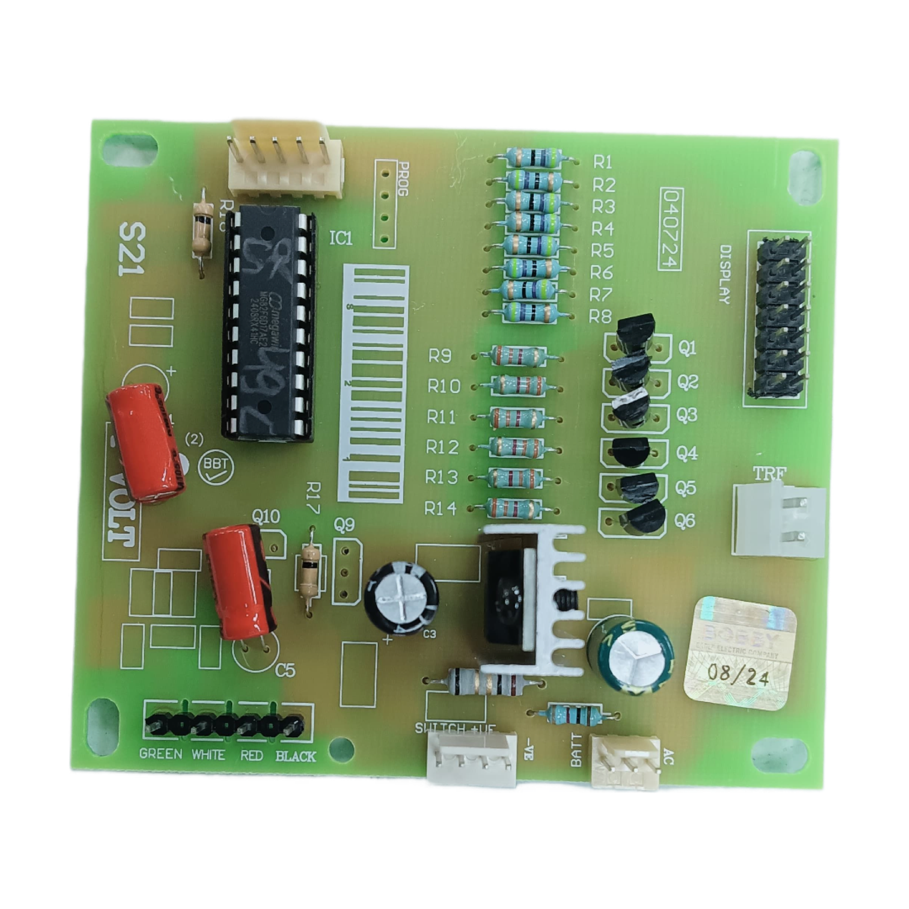 Tank-weighing card
