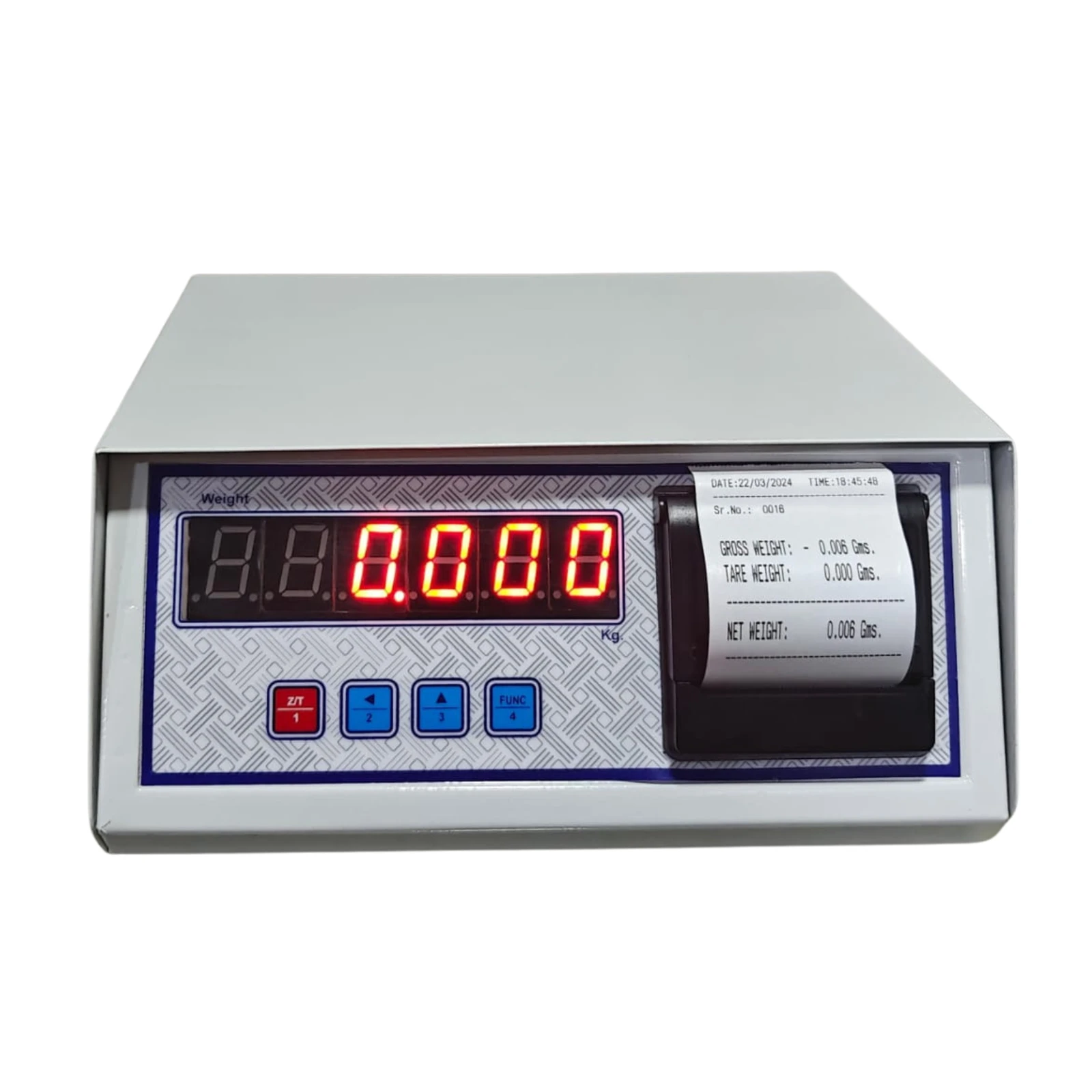 PRINTER INDICATOR 02 — Eagle Weigh weighing indicator