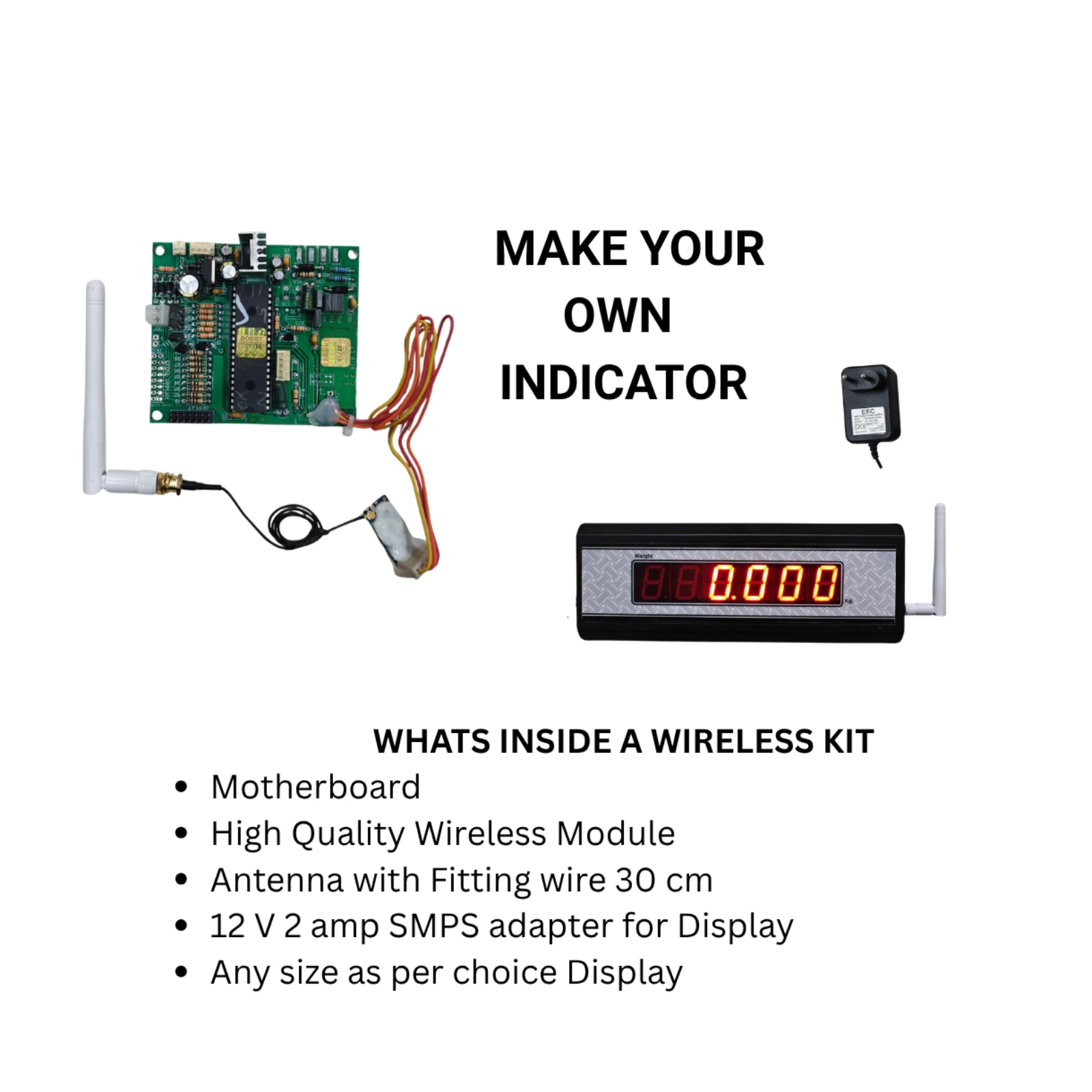 WIRELESS WEIGHING DISPLAY 